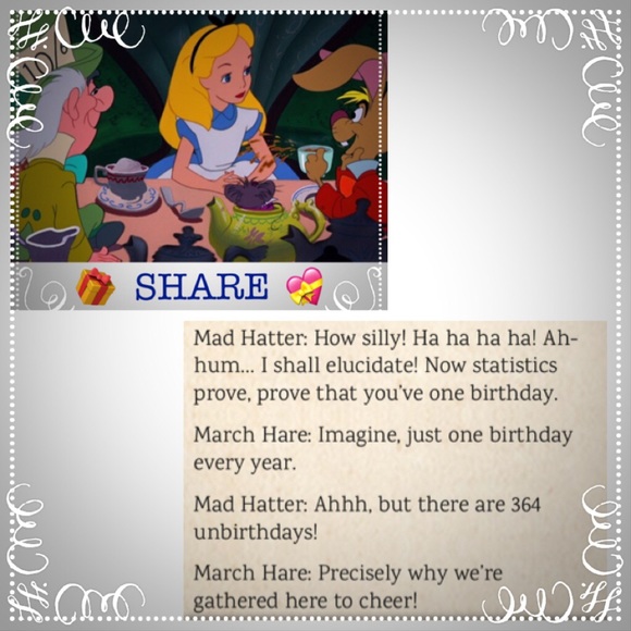 🎩The Mad Hatter’s Tea Party🎂🎁🍶 - Picture 4 of 6